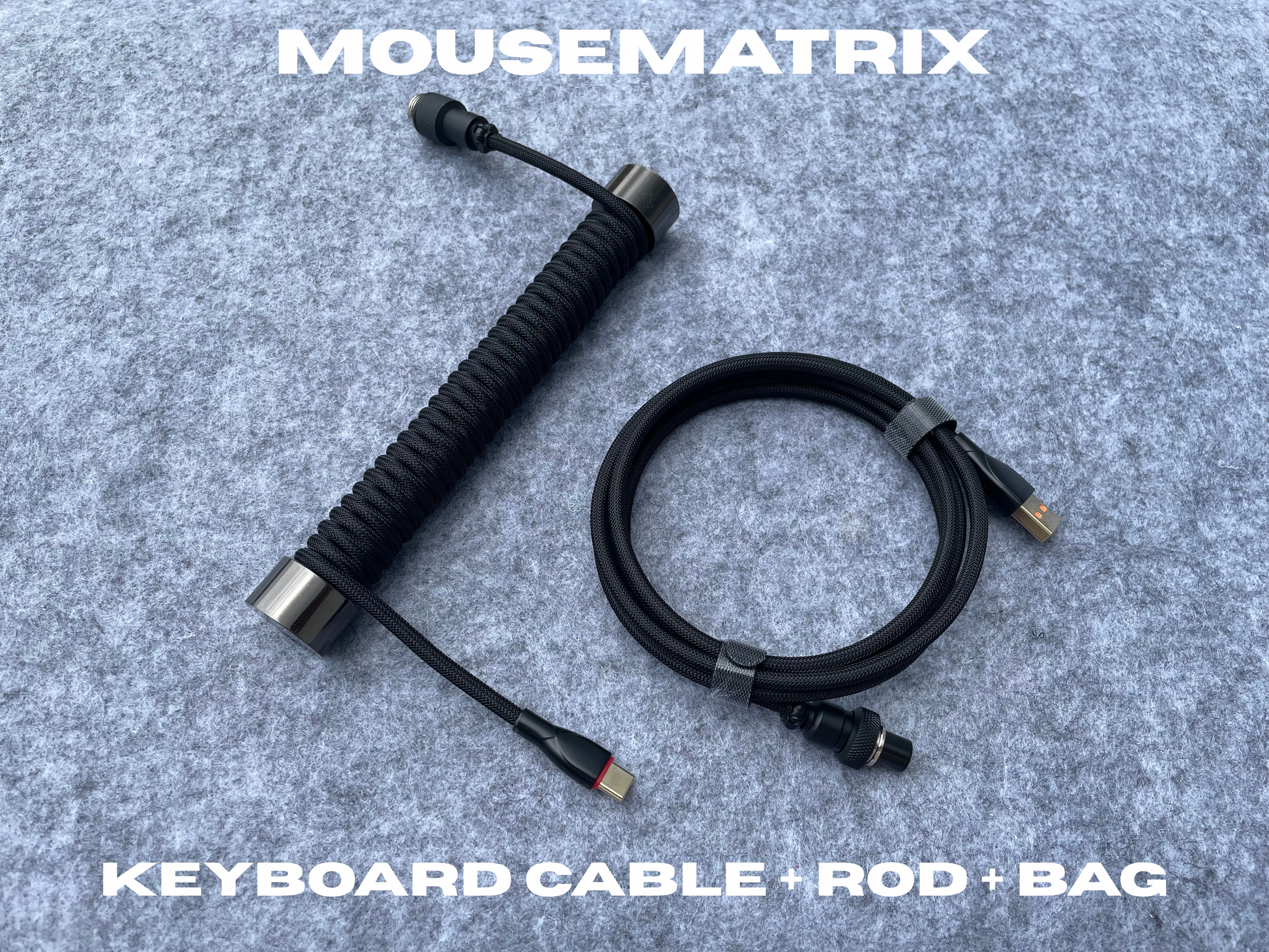 Coiled Cables  Matrix Keyboards